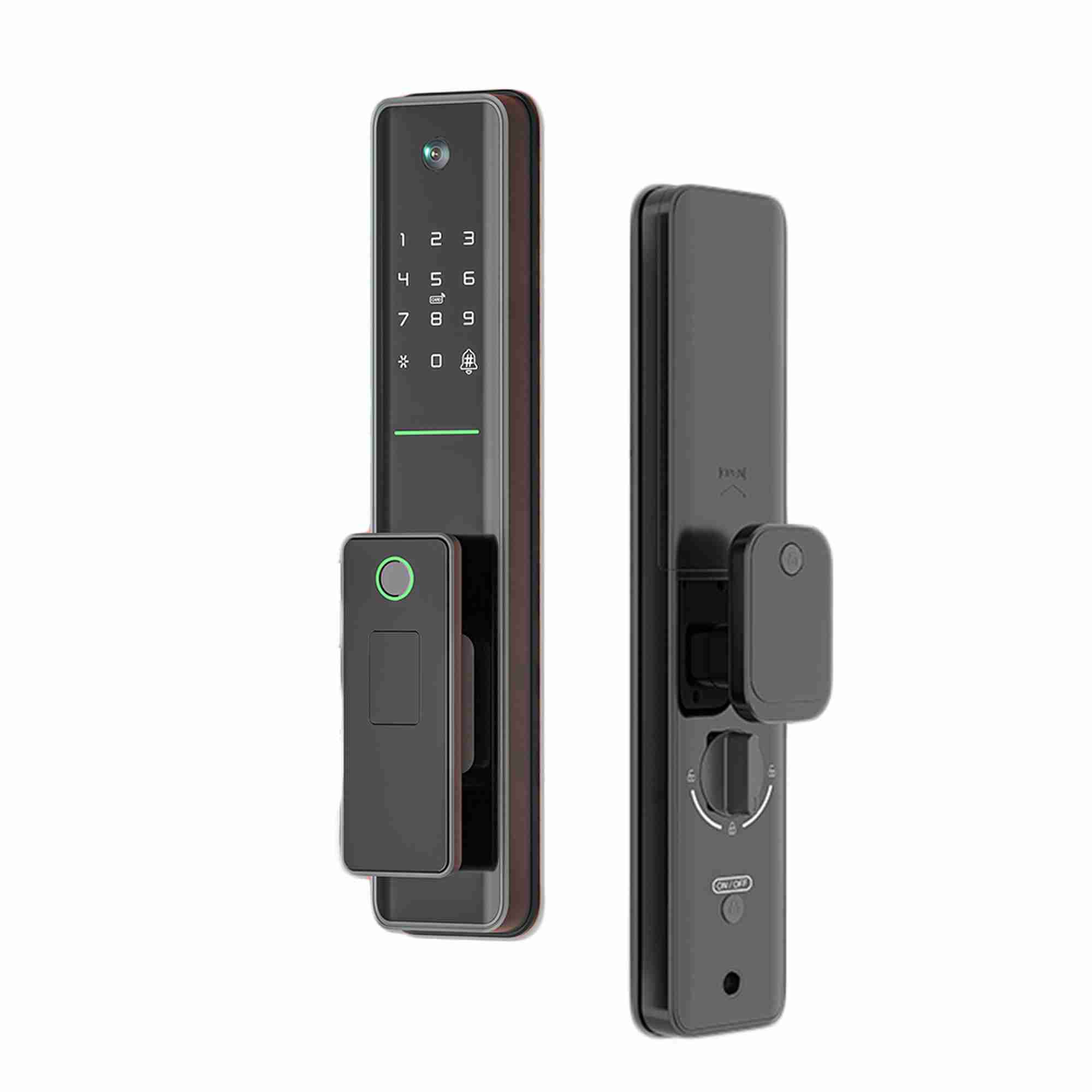 Dì addio all'era chiave! Le serrature intelligenti dotano la tua porta di casa del 